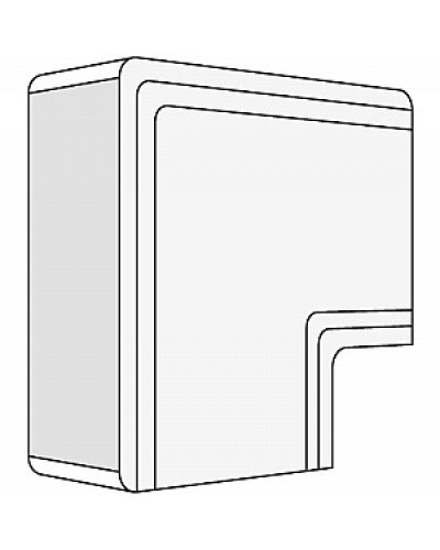 Угол плоский 100x80 NPAN DKC 01749 в Махачкале Аксессуары для кабель-канала Pintop.ru
