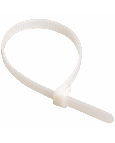 Хомут-стяжка нейлоновый, стандартный P6.6 7.8x180 белый DKC 25223 (100 шт/уп) в Махачкале Стяжки-хомуты Pintop.ru