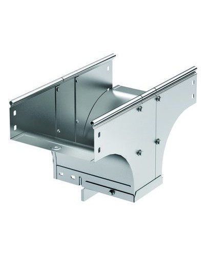 Ответвитель-переходник TDSR T-обр. вертикальный 500/200 в комплекте с крепежными элементами и соединительными в Махачкале Аксессуары для лотков Pintop.ru