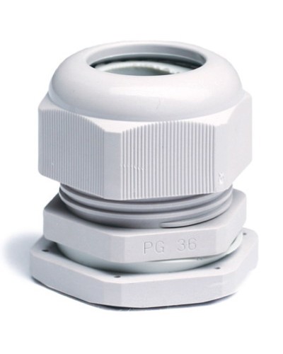 Зажим кабельный с контргайкой, IP68, PG11, д.5 - 10 мм DKC 52700 в Махачкале Клеммные колодки Pintop.ru