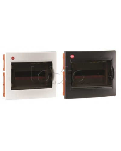 Щиток встраив.с двер.12мод.,IP41,бел., с клем.блок.1х87512 и замком DKC (81912) в Махачкале Распределительные коробки Pintop.ru