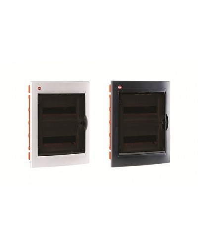 Щиток встраиваемый 24 мод.,IP 41 , черный DKC 82524 в Махачкале Аксессуары для стоек и шкафов Pintop.ru