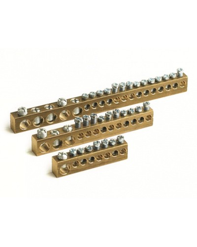 Колодка клеммная 12мод. (отв.3х5.4мм+10х4.5мм) DKC 87412 в Махачкале Коммутационные изделия Pintop.ru