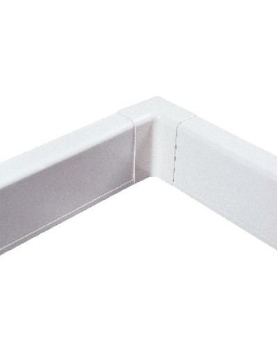 Угол внутренний для плинтусного короба 100х40 мм белый DKC AIR10042 в Махачкале Аксессуары для кабель-канала Pintop.ru