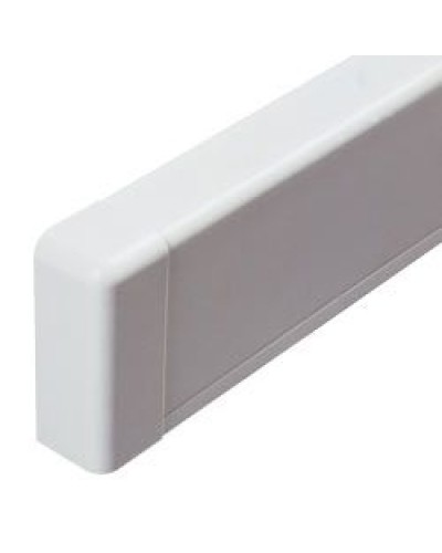 Заглушка для плинтусного короба 100х40 мм белый DKC AIR10045 в Махачкале Аксессуары для стоек и шкафов Pintop.ru