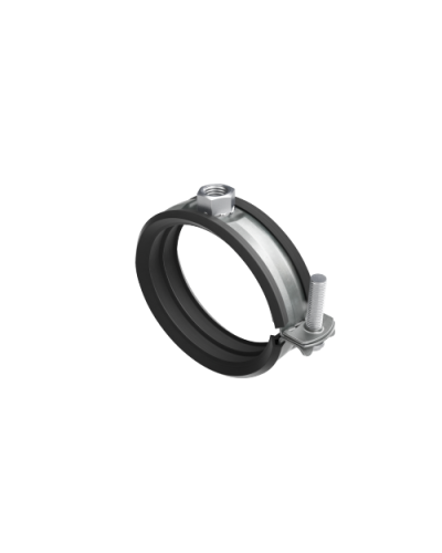 Хомут быстрой фиксации с изоляцией с гайкой М8 для труб d 1 3/4 DKC BHL21134 в Махачкале Аксессуары для кабель-канала Pintop.ru