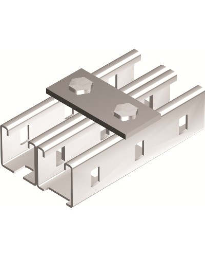 Пластина соединительная, длина 90 мм, 2отв., горячеоцинкованная DKC BMD1011HDZ в Махачкале Аксессуары для лотков Pintop.ru