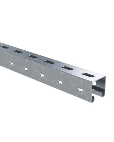 С-образный профиль 41х41, L500, толщ.1,5 мм горячеоцинкованный DKC BPL4105HDZ в Махачкале Аксессуары для лотков Pintop.ru