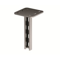 Подвес одиночный вертикальный 41х21, L2000, горячеоцинкованный DKC BSP2120HDZ