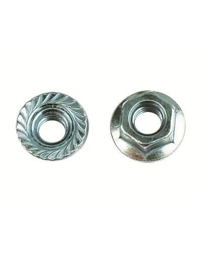 Гайка с насечкой, препятствующей откручиванию М8 HDZ DKC (CM100800HDZ) в Махачкале Крепеж Pintop.ru