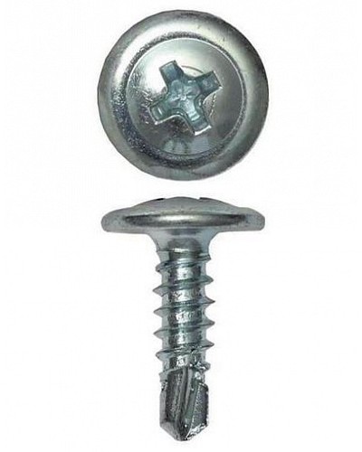 Саморез с пресс-шайбой 4.2x19 со сверлом DKC CM274019 в Махачкале Крепеж Pintop.ru