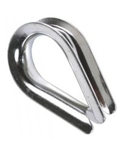 Коуш стальной оцинкованный под трос D4 DKC CM621004 в Махачкале Трос и аксессуары Pintop.ru