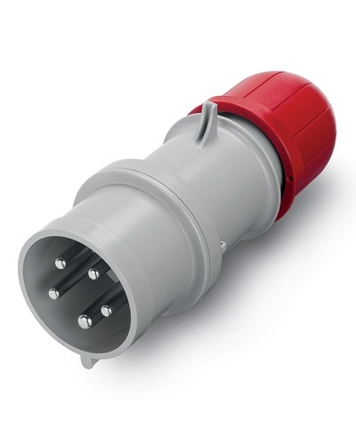 Вилка кабельная IP44 32A 3P+E+N 400V DKC DIS2133237 в Махачкале Аксессуары для стоек и шкафов Pintop.ru