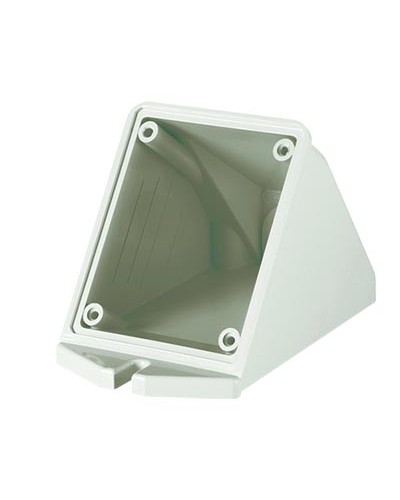 Коробка для настенного монтажа с наклоном розеток с фланцем 84*106 мм DKC DIS5700132 в Махачкале Распределительные коробки Pintop.ru