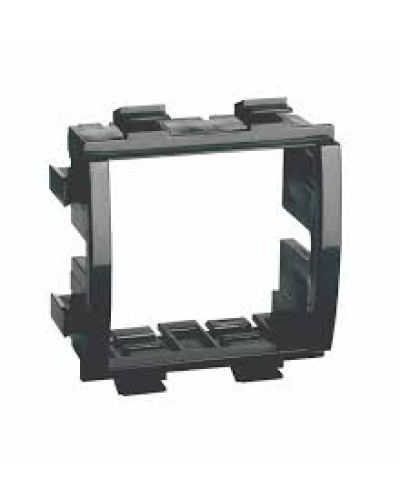 Каркас под 2 модуля Brava, чёрный DKC (F0000MB) в Махачкале Блоки розеток Pintop.ru