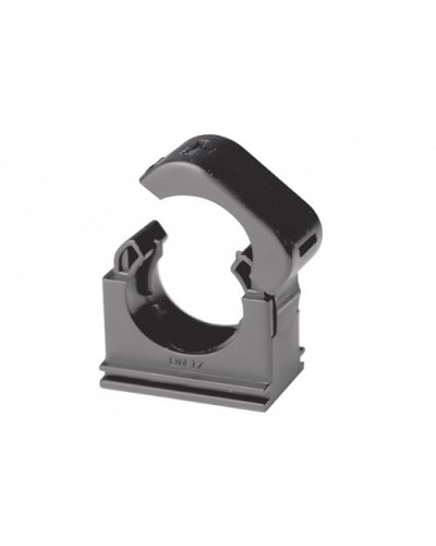 Держатель с крышкой DN 10 мм, полиамид, цвет чёрный DKC PASW10N в Махачкале Держатели, клипсы, скобы Pintop.ru