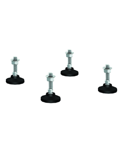 Ножки регулируемые, М12x50мм, 1 упаковка - 4шт. DKC R5A45 в Махачкале Аксессуары для стоек и шкафов Pintop.ru