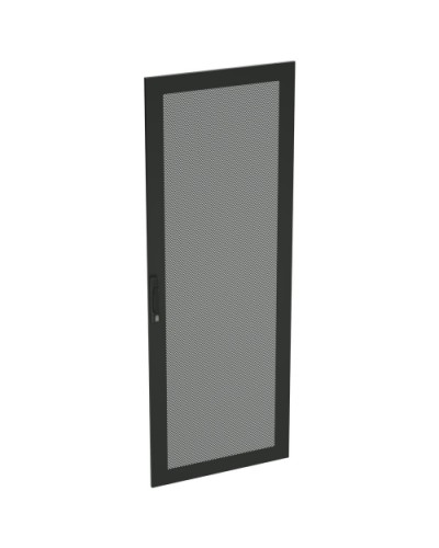 Дверь перфорированная одностворчатая для IT-CQE 2000 x 800 RAL9005 DKC R5ITCPRMM2080B в Махачкале Аксессуары для стоек и шкафов Pintop.ru