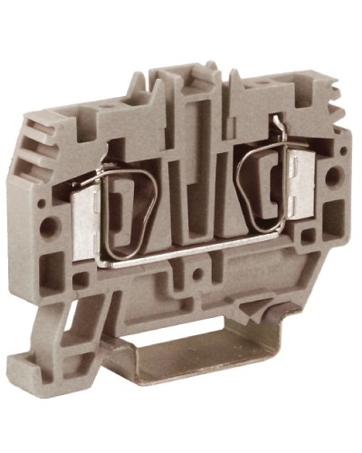 Зажим 4 кв.мм серый DKC ZHM250GR в Махачкале Держатели, клипсы, скобы Pintop.ru