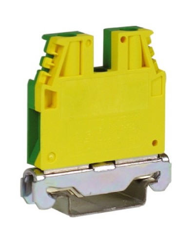 TEC.6/O, зажим для заземления желт.зелен 6 кв.мм DKC (ZTO120) в Махачкале Держатели, клипсы, скобы Pintop.ru