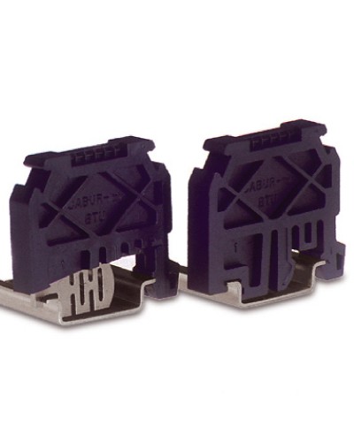 Торцевой упор BTU для фиксации клеммных зажимов на рейке ДКС ZBT005 в Махачкале Держатели, клипсы, скобы Pintop.ru