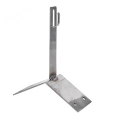 Держатель кровельный на конёк, 100/65мм, NI EKF PROxima (lp-d2202-ni)