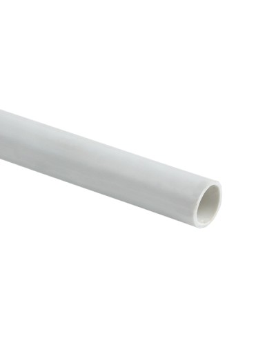 Труба гладкая ПВХ жесткая d20 мм (2 м) (50 м/уп) белая EKF-Plast (trg-20w-2m) в Махачкале Гладкая труба Pintop.ru