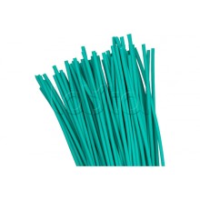 Термоусаживаемая трубка ТУТ нг 6/3 зеленая в отрезках по 1м EKF PROxima (tut-6-j-1m)