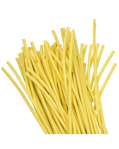 Термоусаживаемая трубка ТУТ нг 4/2 желтая в отрезках по 1м EKF PROxima (tut-4-y-1m) в Махачкале Аксессуары для кабель-канала Pintop.ru