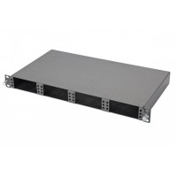 Панель 47M-20-00-01BL Eurolan Оптическая MTP выдвижная 19” 1U, на 4 кассеты, серия 1
