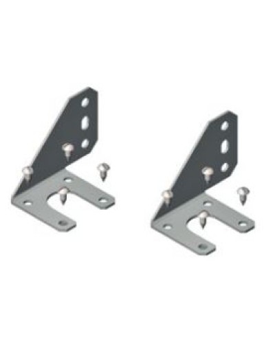 Угловые кронштейны для вертикального крепления базовых блоков питания Eurolan (60A-41-02-61BL) в Махачкале Аксессуары для стоек и шкафов Pintop.ru