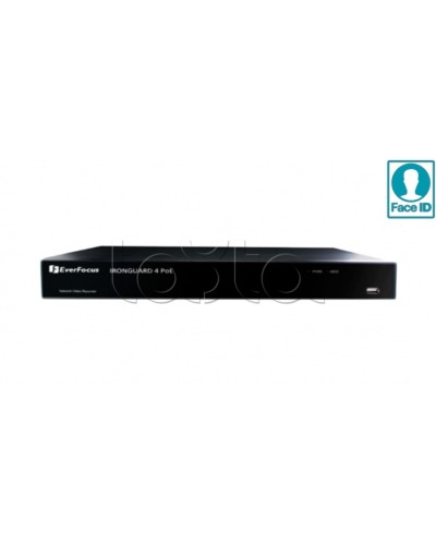 IP-видеорегистратор 8-ми канальный EverFocus IRONGUARD 8 PoE в Махачкале IP Видеорегистраторы Pintop.ru