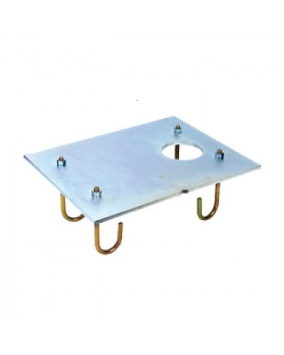 Пластина монтажная с анкерами для шлагбаумов 617 серии Faac 490095 в Махачкале Запчасти для шлагбаумов и автоматики Pintop.ru