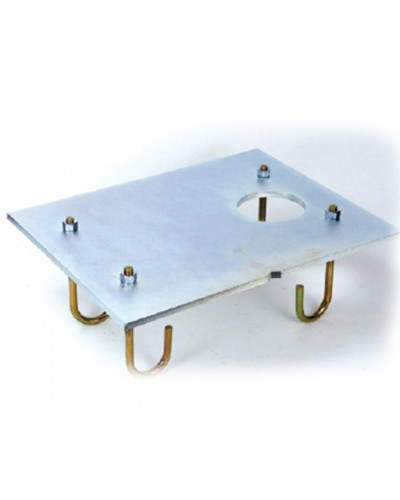 Пластина монтажная с анкерами для шлагбаума B680 H Faac 490139 в Махачкале Запчасти для шлагбаумов и автоматики Pintop.ru