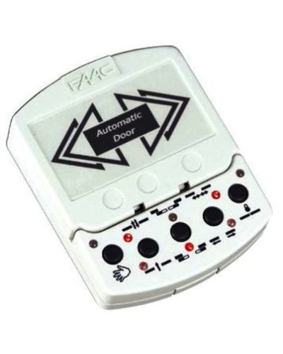 Панель кнопочная управления режимами работы распашных дверей с возможностью подключения дисплея Faac 790840 в Махачкале Запчасти для шлагбаумов и автоматики Pintop.ru