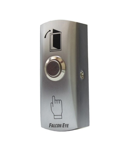 Кнопка выхода металлическая накладная Falcon Eye FE-EXIT в Махачкале Кнопки выхода Pintop.ru