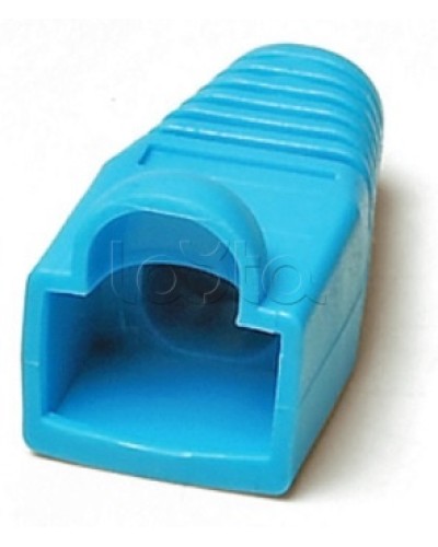 Колпачок изолирующий для разъемов RJ-45 Hyperline BOOT-BL-10 в Махачкале Коннекторы Pintop.ru