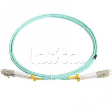 Патч-корд волоконно-оптический MM 50/125(OM3), LC-LC, duplex, LSZH, 2 м Hyperline FC-D2-503-LC/PR-LC/PR-H-2M-LSZH-AQ (FC-503-LC-LC-10G-2M)