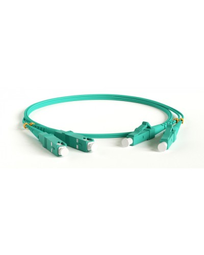 Патч-корд волоконно-оптический Hyperline FC-D2-503-LC/PR-ST/PR-H-30M-LSZH-AQ в Махачкале Патч-корды оптические Pintop.ru