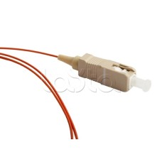 Пигтейл волоконно-оптический MM 62.5/125, SC, 1 м, LSZH Hyperline FPT-B9-62-SC/PR-1M-LSZH-OR (FPT9-62-SC-PC-1M)