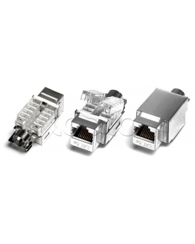 Модуль Keystone Jack серии KJNE, RJ-45 (8P8C), категория 5e, 110 IDC Hyperline KJNE-8P8C-C5e-90-SH-F-WH в Махачкале Модули Keystone Pintop.ru
