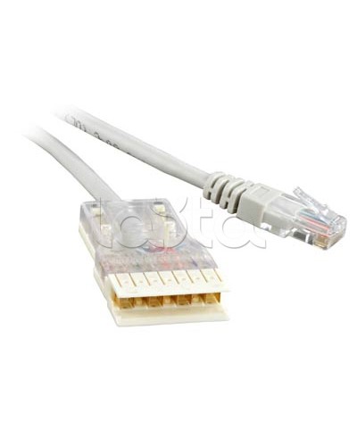 Патч-корд Hyperline PC-110-RJ45-4P-C5e-2M-LSZH-GY в Махачкале Патчкорды (медные) Pintop.ru