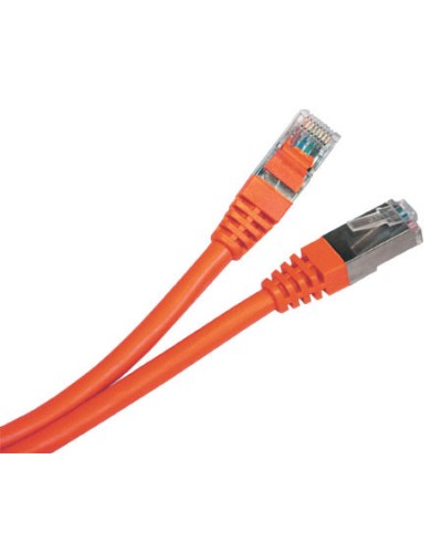 Патч-корд экранированный Hyperline PC-LPM-STP-RJ45-RJ45-C5e-2M-LSZH-OR в Махачкале Патчкорды (медные) Pintop.ru