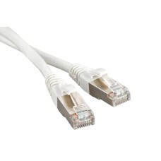 Патч-корд экранированный Hyperline PC-LPM-STP-RJ45-RJ45-C5e-2M-LSZH-WH