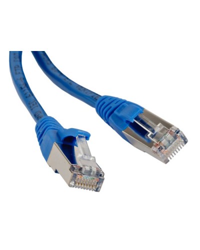 Патч-корд экранированный Hyperline PC-LPM-STP-RJ45-RJ45-C5e-3M-LSZH-BL в Махачкале Патчкорды (медные) Pintop.ru