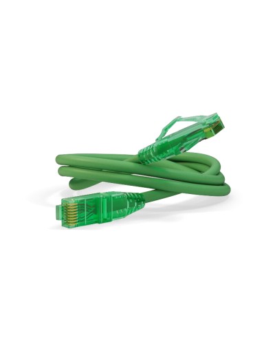 Патч-корд Hyperline PC-LPM-UTP-RJ45-RJ45-C6a-0.5M-LSZH-GN в Махачкале Патчкорды (медные) Pintop.ru
