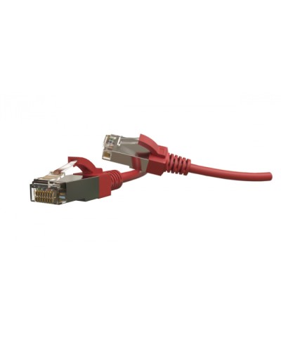 Патч-корд S/FTP Hyperline (PC-LPT-SFTP-RJ45-RJ45-C6-1.5M-LSZH-RD) в Махачкале Патчкорды (медные) Pintop.ru