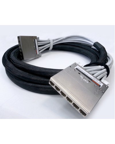 Сборка кабельная претерминированная Hyperline PPTR-CT-CSS/C6-D-CSS/C6-LSZH-9M-GY в Махачкале Аксессуары для стоек и шкафов Pintop.ru