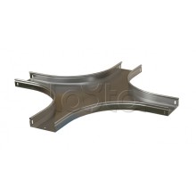 Ответвитель X-образный горизонтальный плавный Hyperline RST-CXS-100-100-0,8-R100-SZ