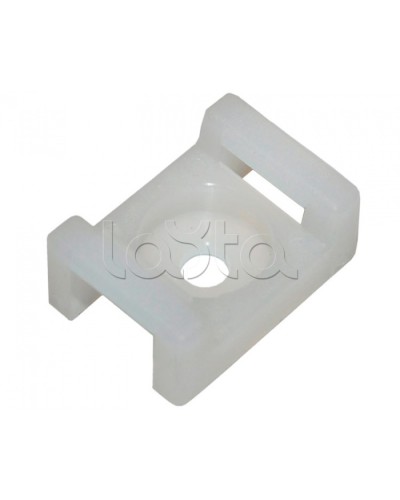 Площадка под винт 21.9x15.9мм (д. 5мм) для стяжки (100 шт) Hyperline TM-3S10C в Махачкале Стяжки-хомуты Pintop.ru